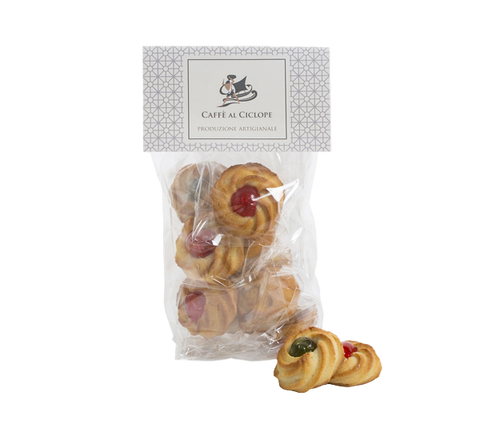 Biscotti di Mandorla - Con Ciliegia candita
