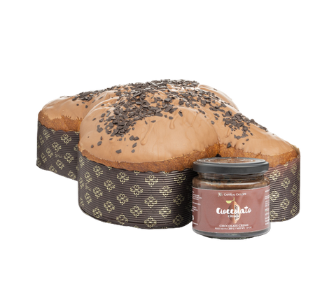 Colomba al Cioccolato + Crema spalmabile al cioccolato