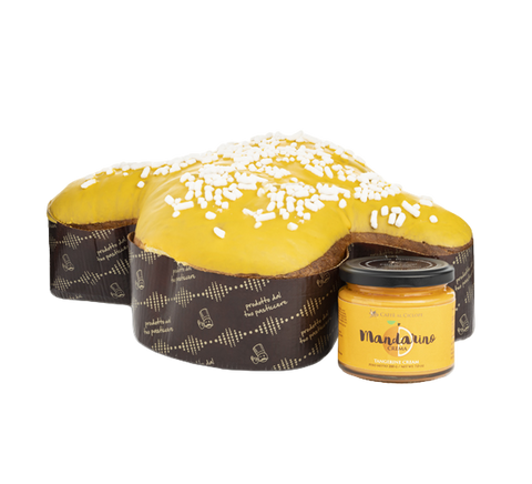 Colomba al Mandarino + Crema spalmabile al mandarino