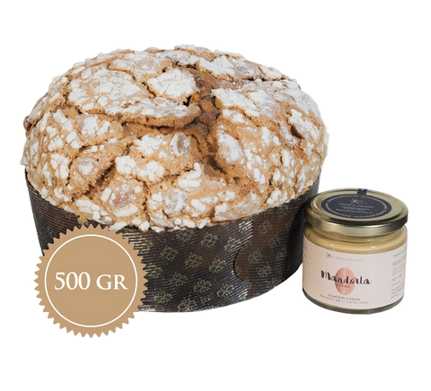 Panettone Mandorlato + Crema spalmabile alle mandorle