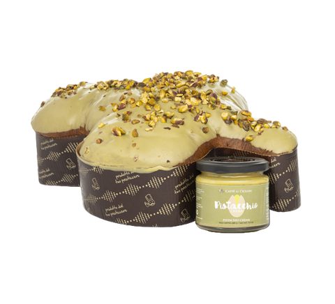 Colomba al Pistacchio + Crema spalmabile al pistacchio