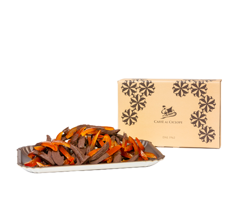 Scorzette d'Arancia con Cioccolato