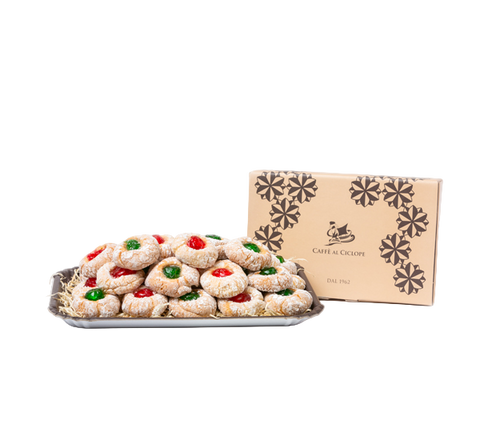 Biscotti di Mandorla - Con Ciliegia candita